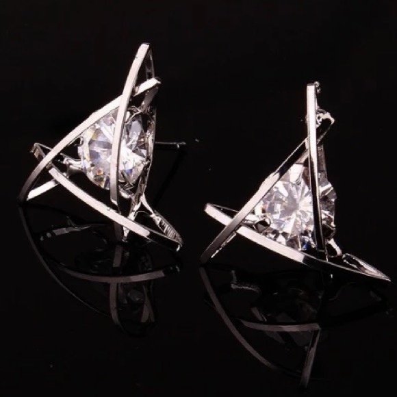 💙💎GRATEFUL💙MAKER💎💙 Jewelry - NEW!💙💎MODERN CAGED CZ SPARKLERS!💎💙SO BEAUTIFUL